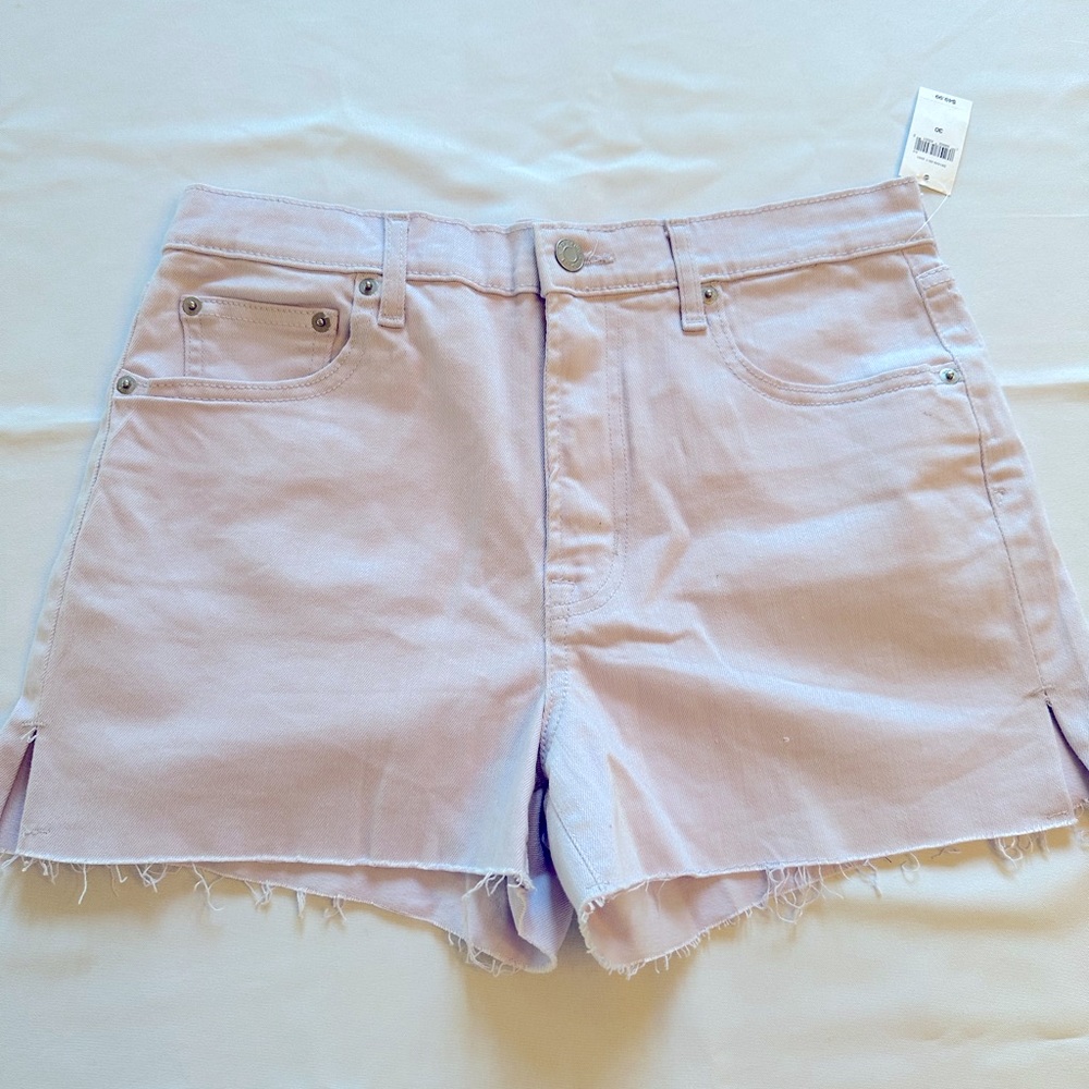 GAP High Rise Ladies 3” Colored Denim Shorts Size 30